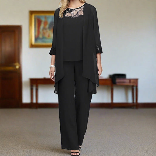 Novelyn - Elegante set da 3 pezzi per donna - Chic e versatile