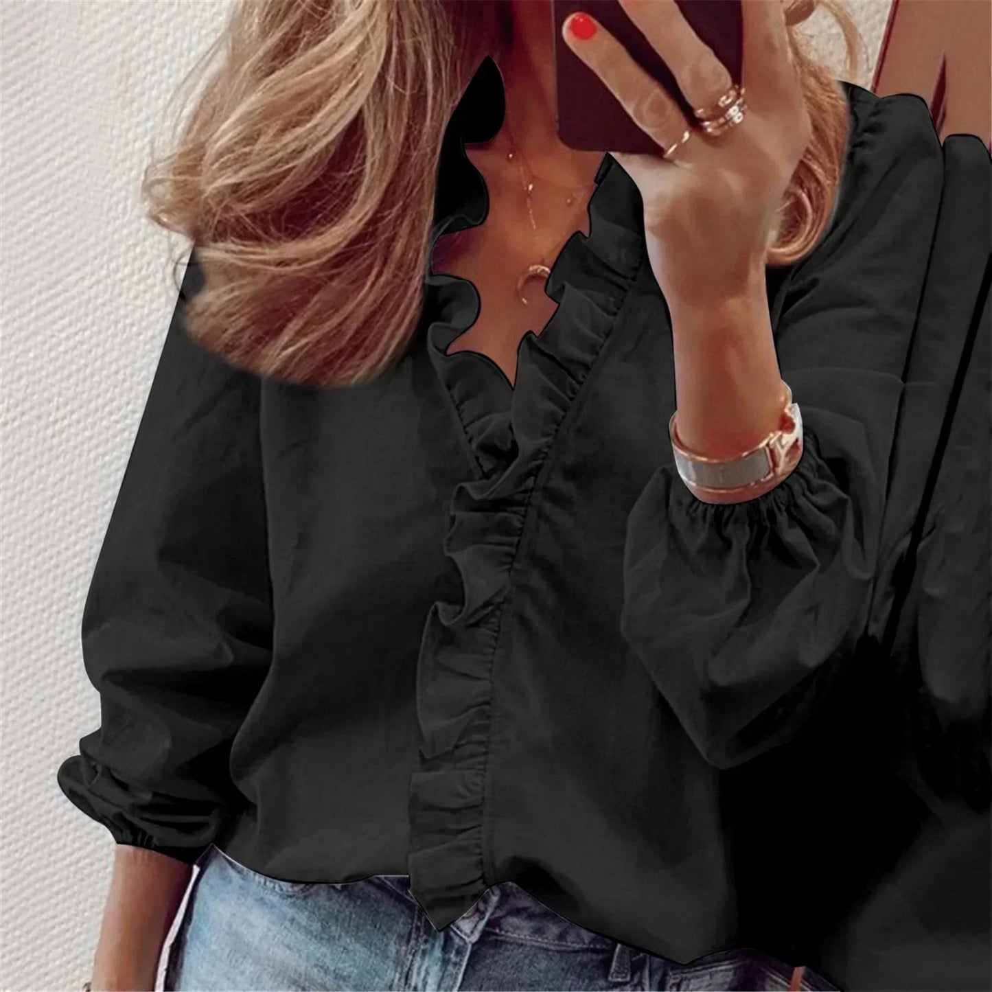 Jana | Top con Volantes de Verano