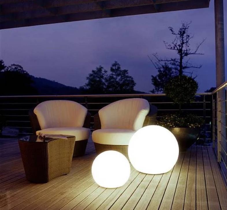 Lámpara Globo de Jardín LED para Exterior