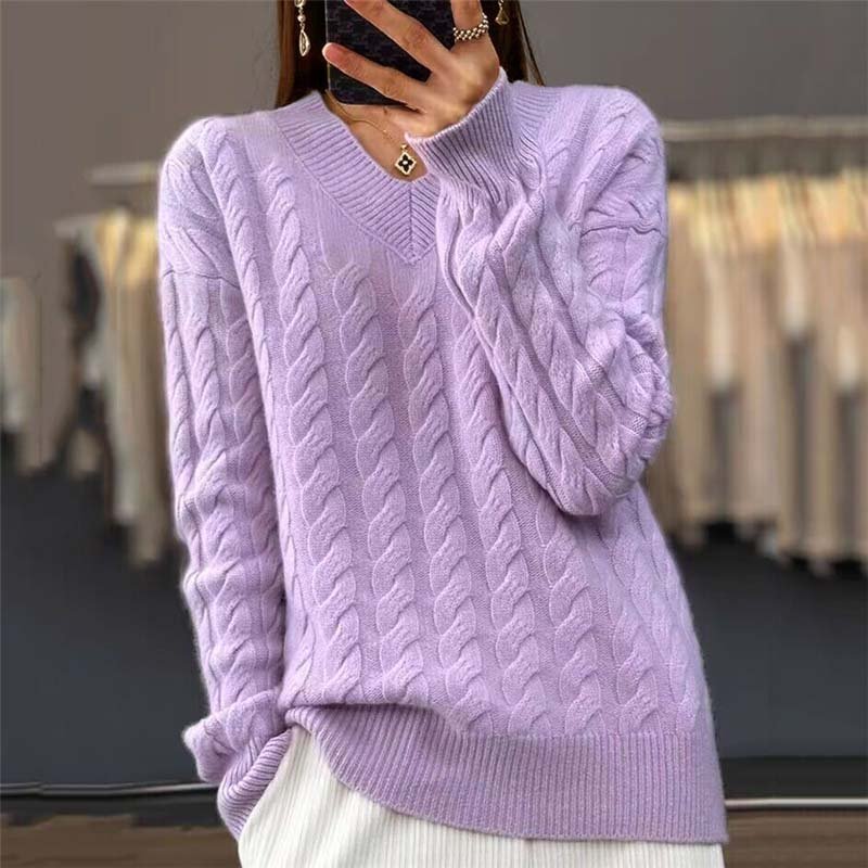 Quinn | Maglione lavorato a maglia chic