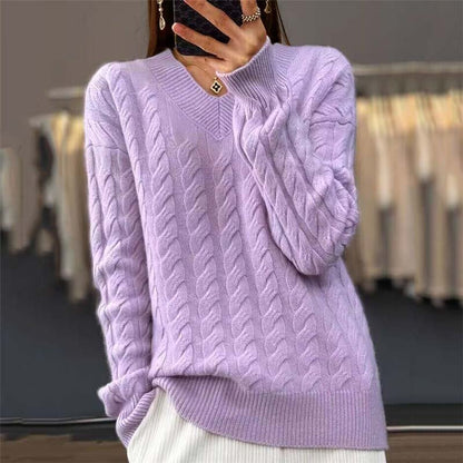 Quinn | Maglione lavorato a maglia chic