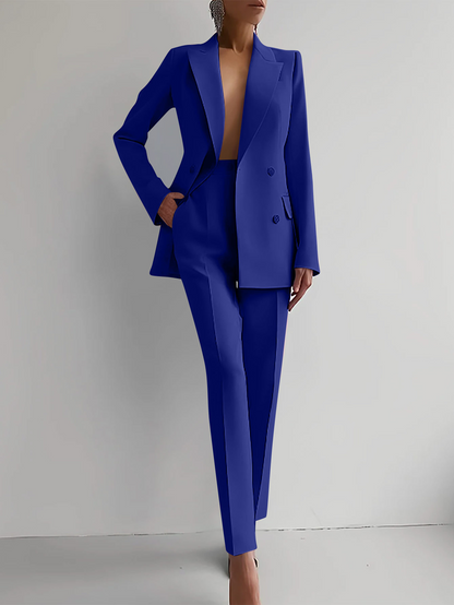Stylish Elegant Tailored Suit Set for Women