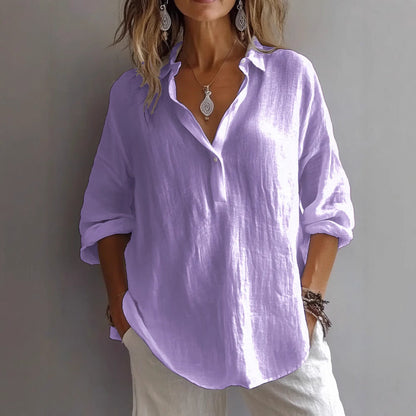 Magda | Blusa sin esfuerzo con escote en V