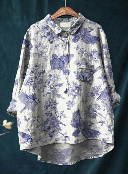 Abby | Blusa Floral Acogedora
