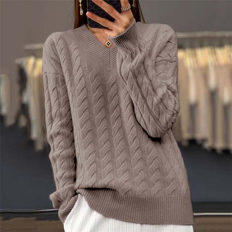 Quinn | Maglione lavorato a maglia chic