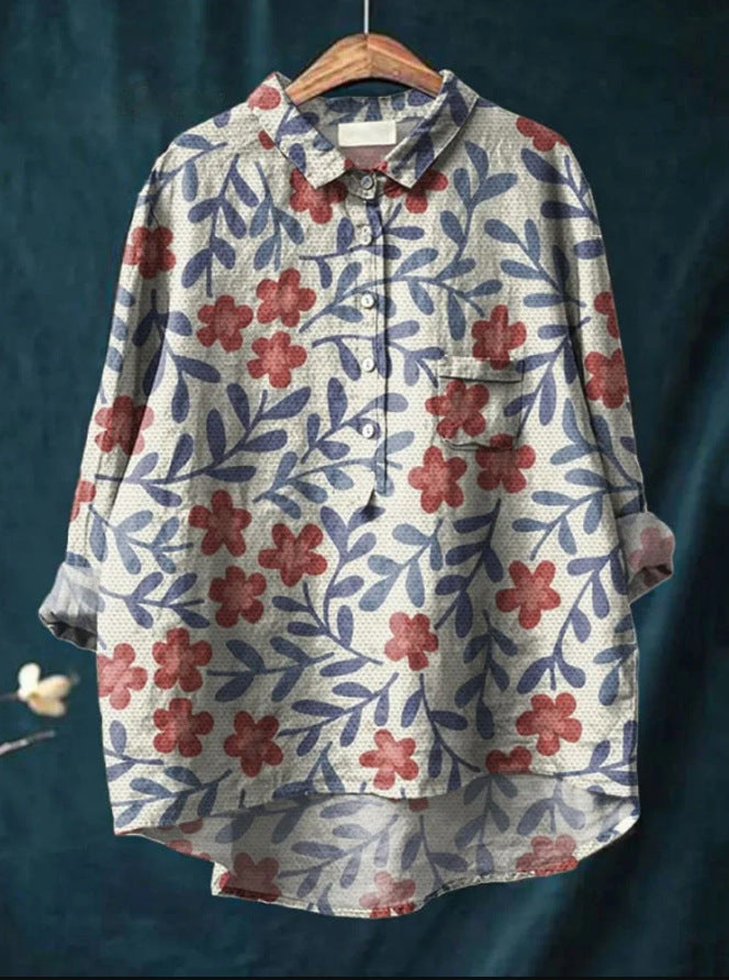 Abby | Blusa Floral Acogedora