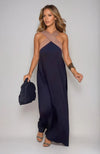 Nicole - Vestido elegante con escote cruzado