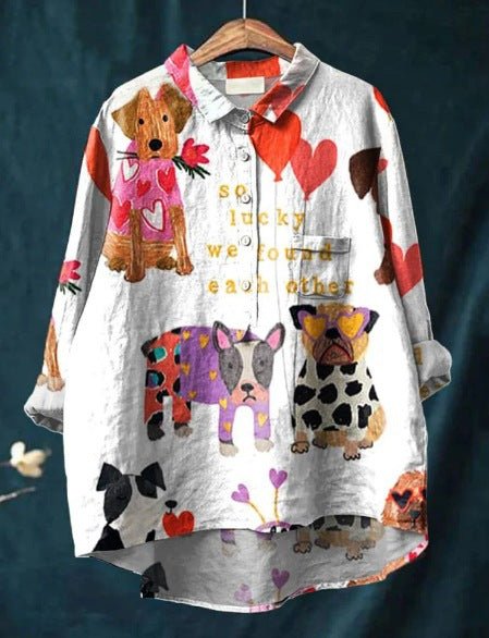 Clarano | Blusa con Estampado Juguetón Brooks