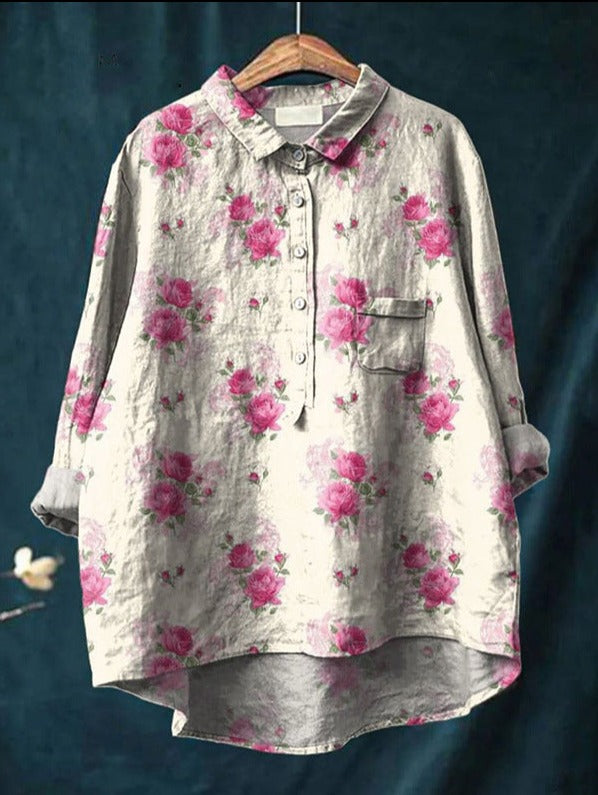 Abby | Blusa Floral Acogedora