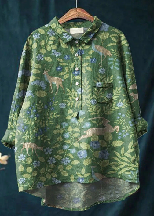 Abby | Blusa Floral Acogedora