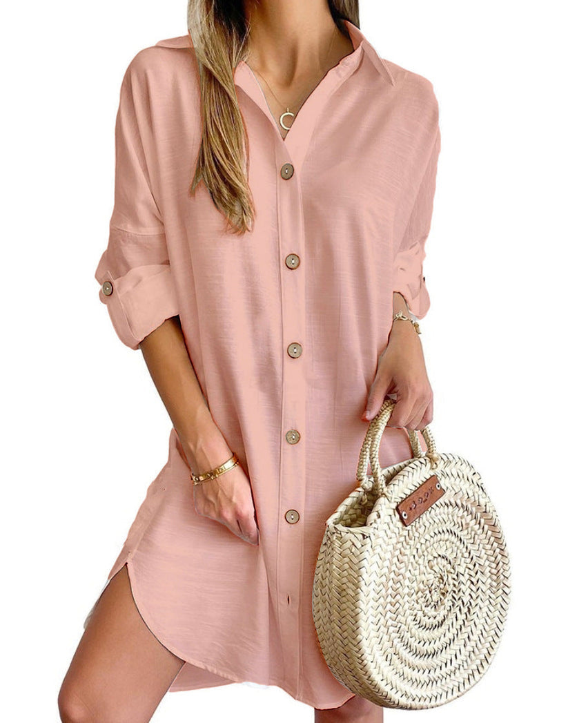 Yancy | Vestido Camisa Abotonado