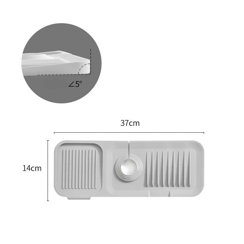 DryEase™ Tapete de Secado de Silicona: Secado Rápido y Seguro