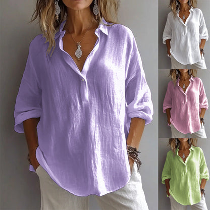 Magda | Blusa sin esfuerzo con escote en V