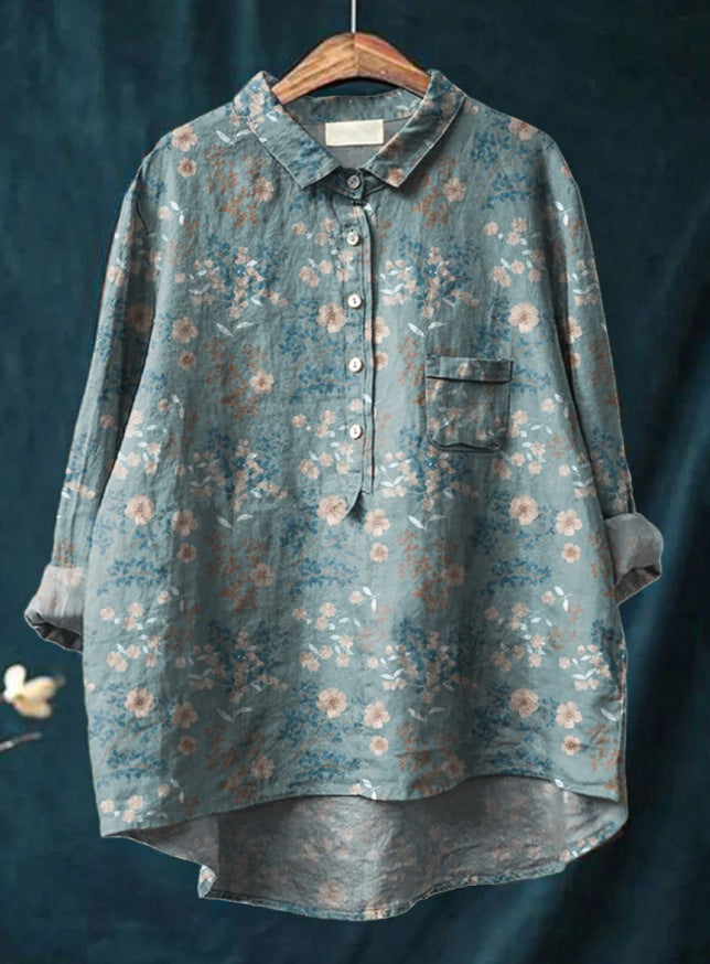 Abby | Blusa Floral Acogedora