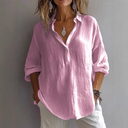 Magda | Blusa sin esfuerzo con escote en V