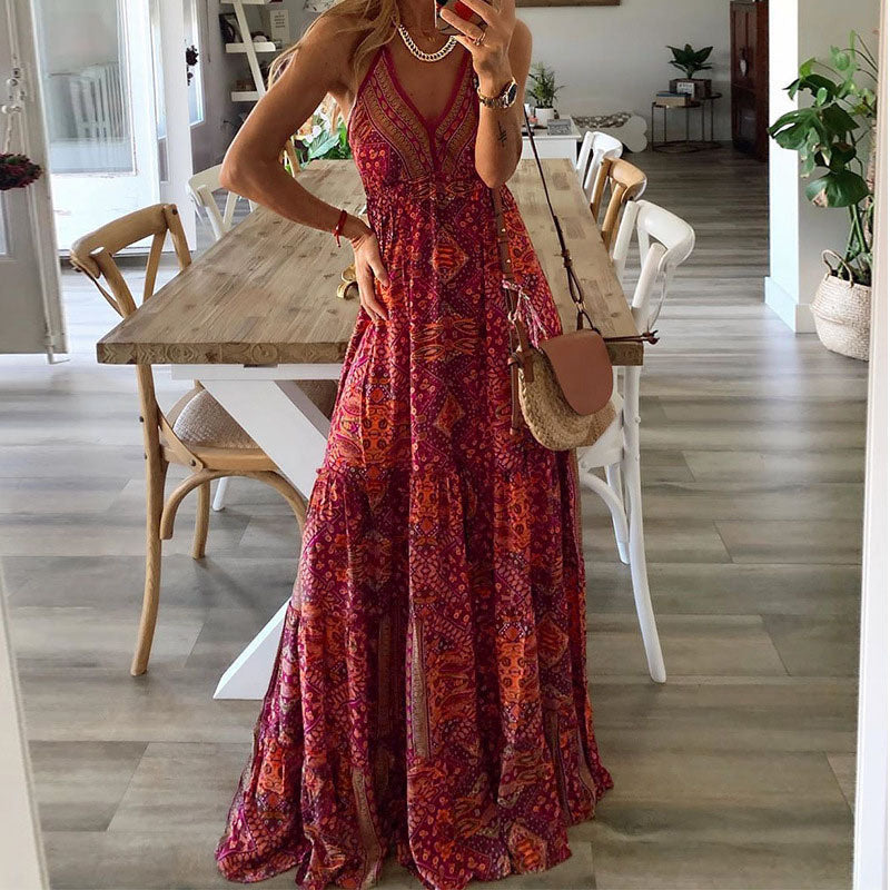 Julia | Vestido bohemio sin mangas