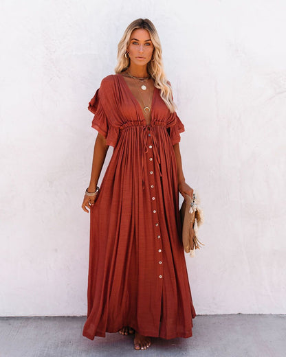 Arya | Vestido Maxi Aireado
