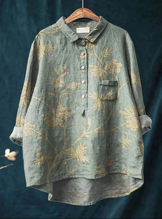 Abby | Blusa Floral Acogedora