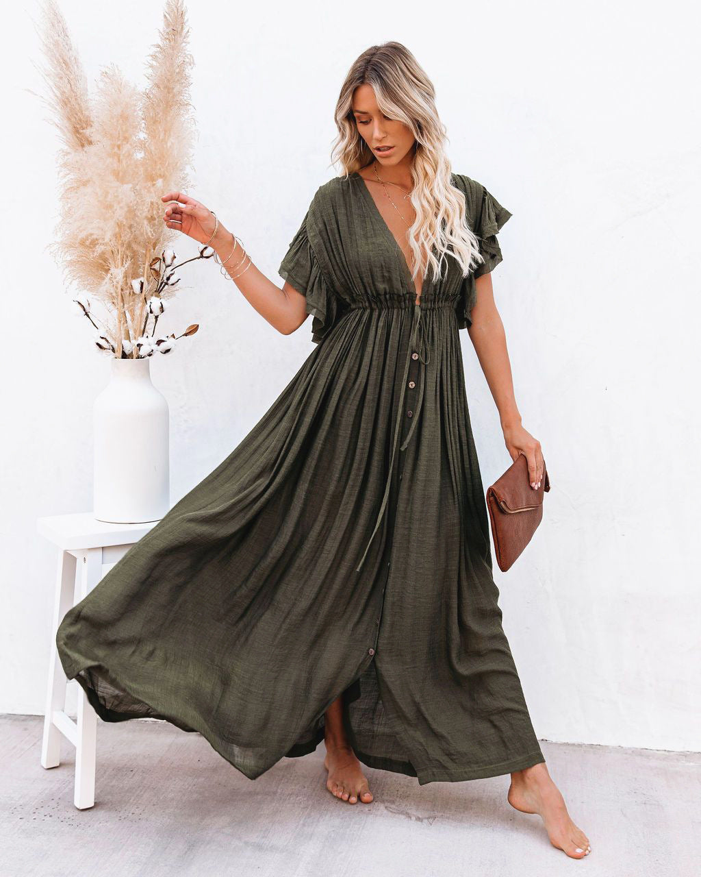 Arya | Vestido Maxi Aireado