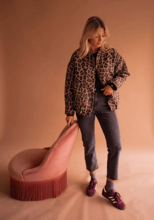 Daena | Chaqueta Bomber Salvaje de Lujo