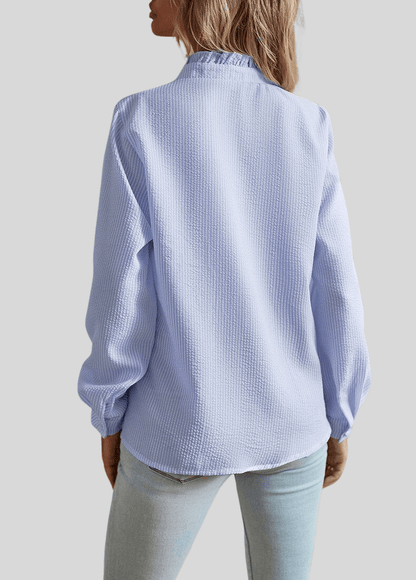 Alina | Blusa elegante con volantes