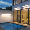 Lámpara de pared exterior LED con estructura de aluminio