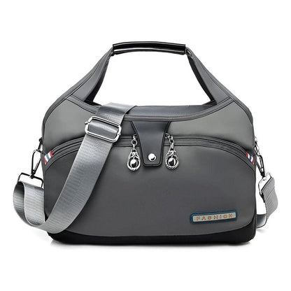 Bolsa cruzada impermeable versátil con características antirrobo