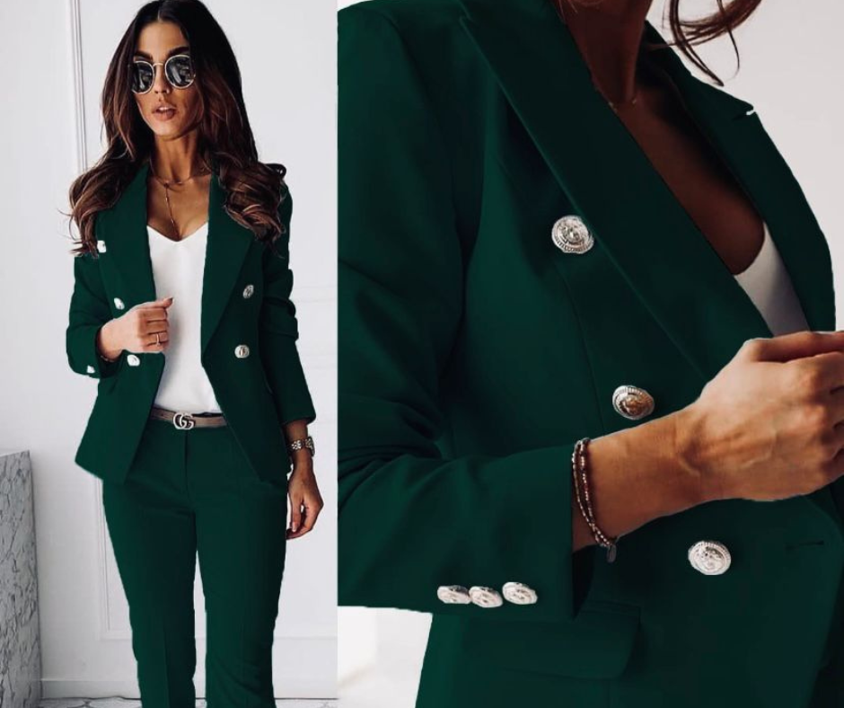 Traje Enrica (Blazer + Pantalones)
