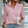 Jenica | Elegante Sudadera con Media Cremallera