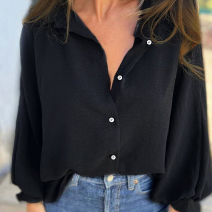 Véronique | Blusa de manga larga de corte holgado