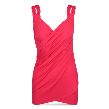 Vestido envolvente de bambú Marina para cubrir