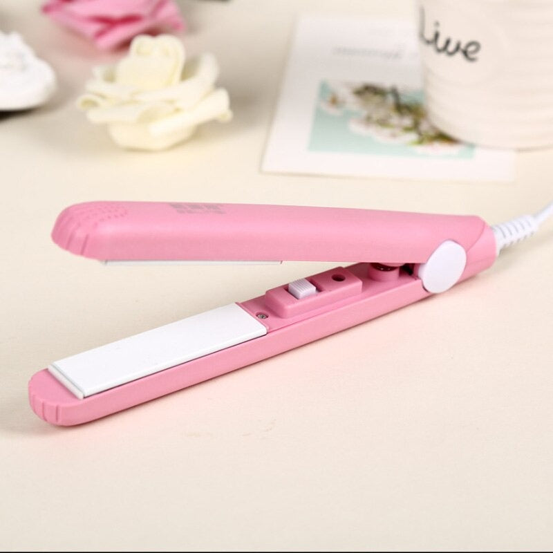 Twirly™ - Mini plancha rizadora y alisadora de cabello