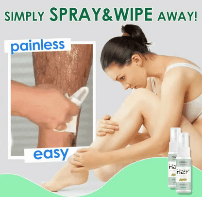 NaturiaGlow™ - Pain-Free Hair Removal Spray for Smooth, Bump-Free Skin