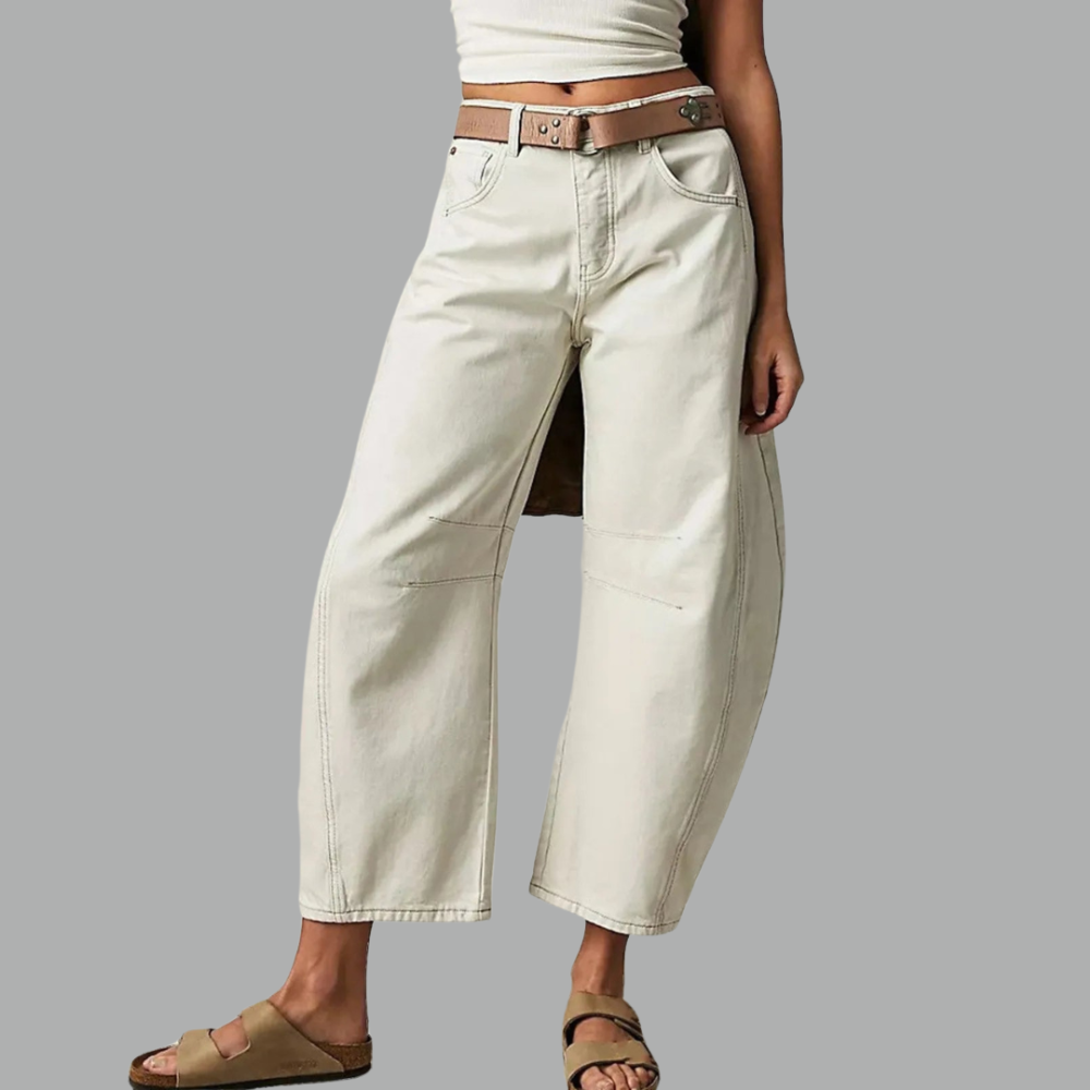 Mariann | Jeans a gamba larga eleganti per tutti i giorni 