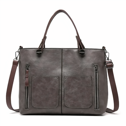 Vintage-Style Shoulder Bag - Rosalie