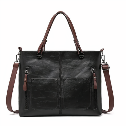 Vintage-Style Shoulder Bag - Rosalie