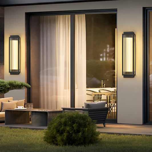 Lámpara de pared exterior moderna LED impermeable