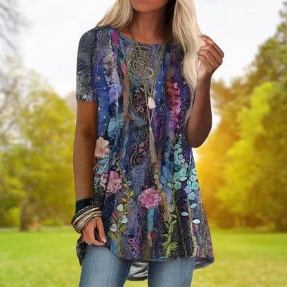 Francine | Blusa Floral de Lujo