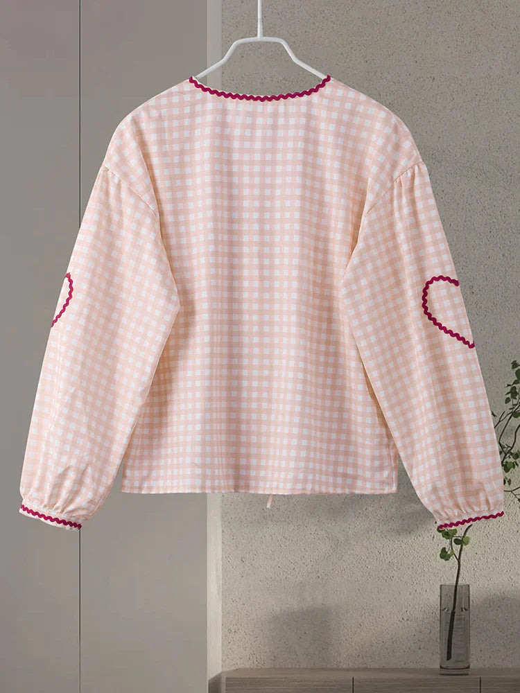Liane | Top con fiocco a cuore Coquette 