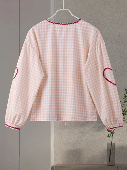 Liane | Top con fiocco a cuore Coquette 