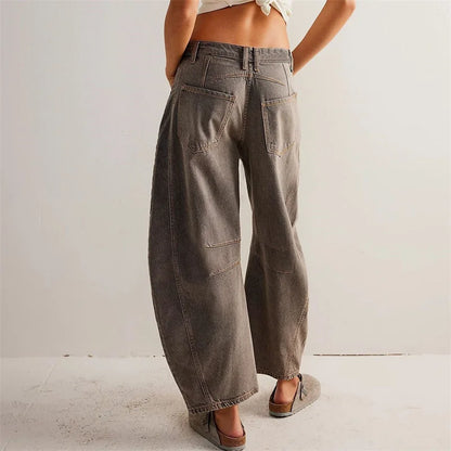 Mariann | Jeans a gamba larga eleganti per tutti i giorni 