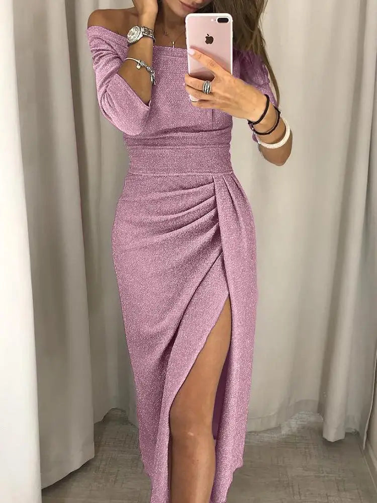 Bailey | Glamour Slit Dress