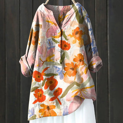 Emilia | Blusa con Acento Floral