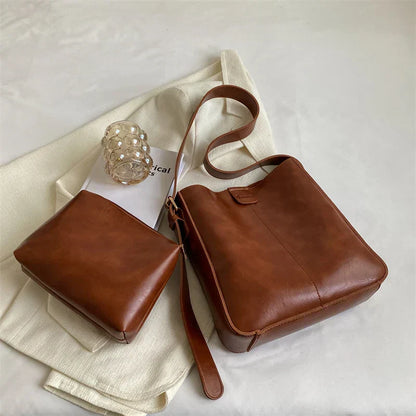 Ava Retro Tote Bag Set