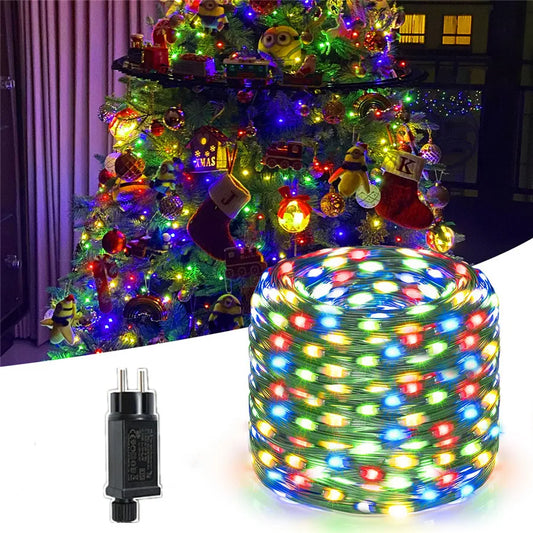 Luces de Navidad para Exteriores Cuerda LED Multicolor