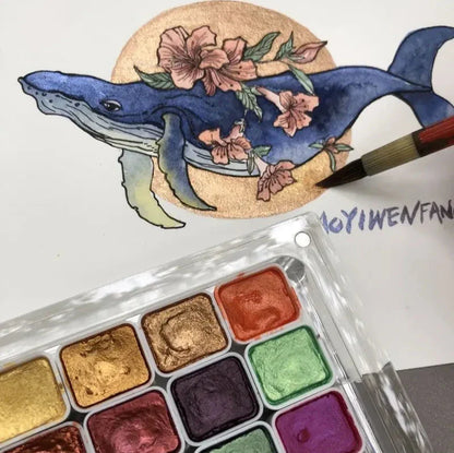 Set de pintura acuarela GlowMax™ I Último día 50% de descuento🔥