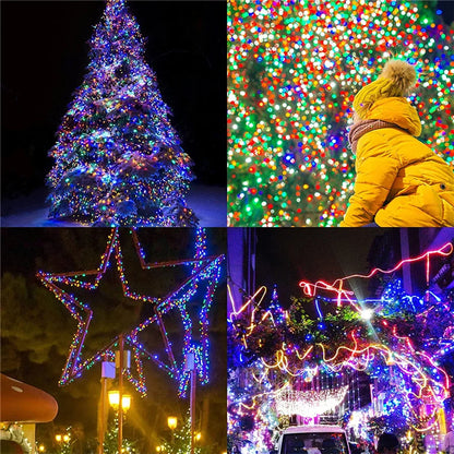 Luces de Navidad para Exteriores Cuerda LED Multicolor