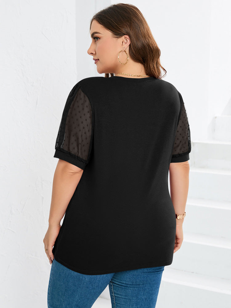 Mélissa | Blusa de Manga Abullonada Chic de Verano