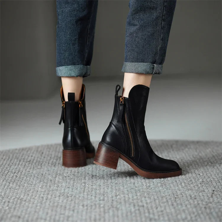 Botines de cuero Adalina