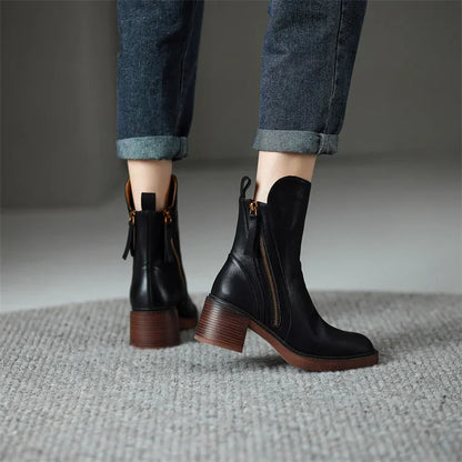 Botines de cuero Adalina
